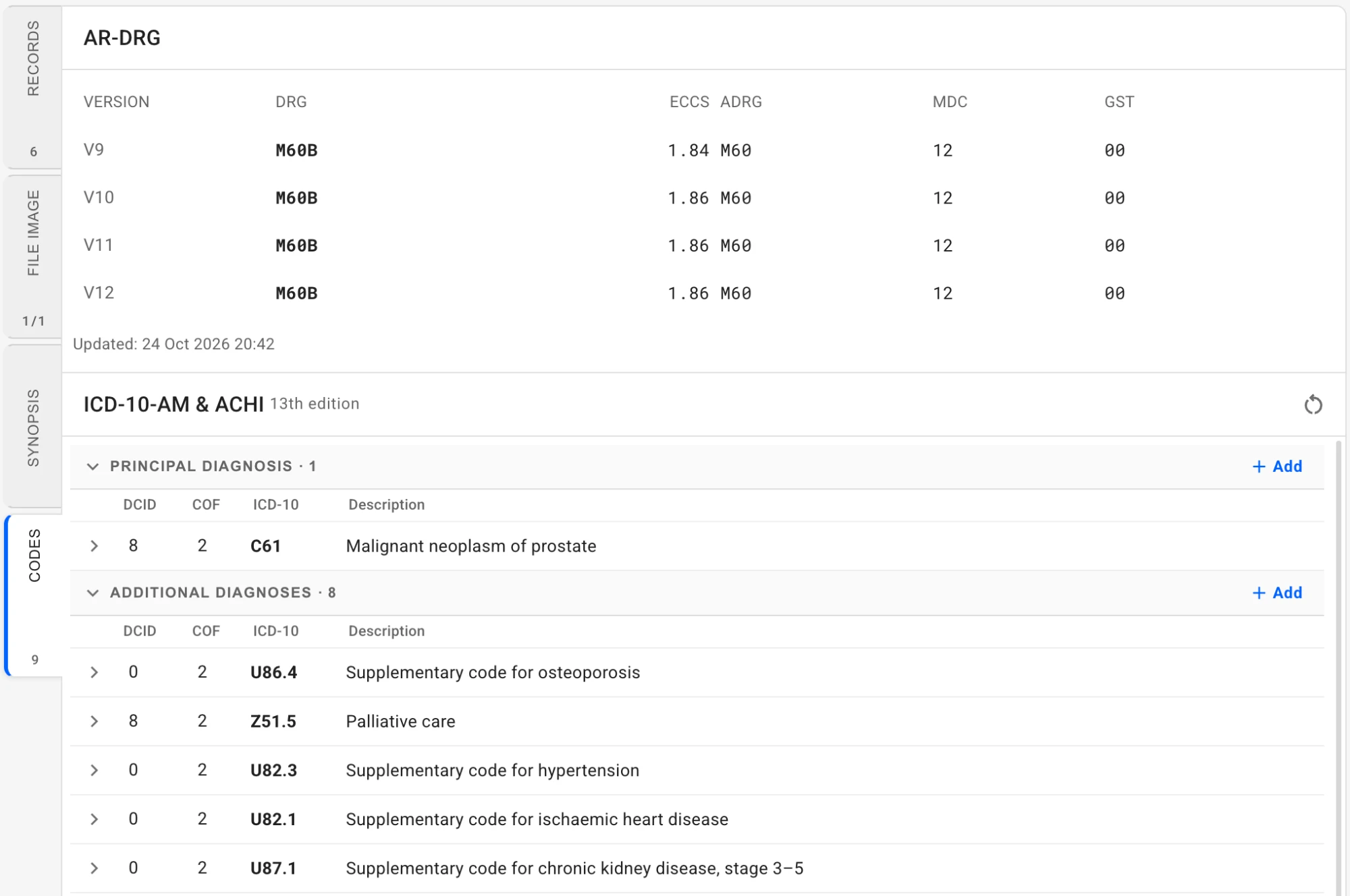 AI Coding evidence / review screenshot